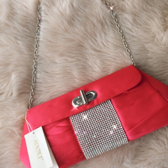 Adore Glam Pink Handbag - Picture 1 of 2